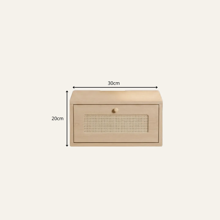 Dimensions de table de chevet murale