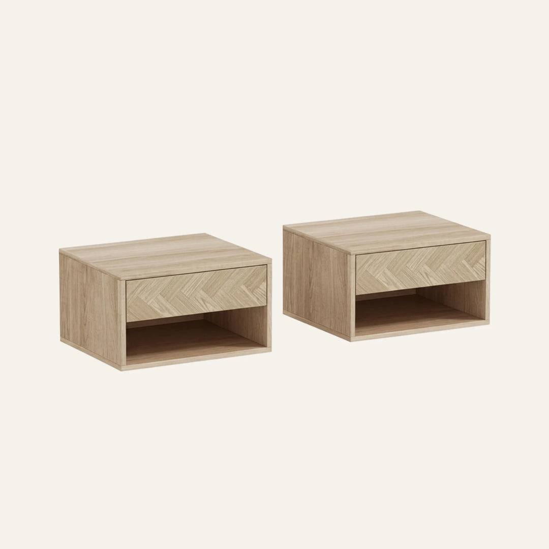 Table de Chevet Suspendue vue produit pour la chambre