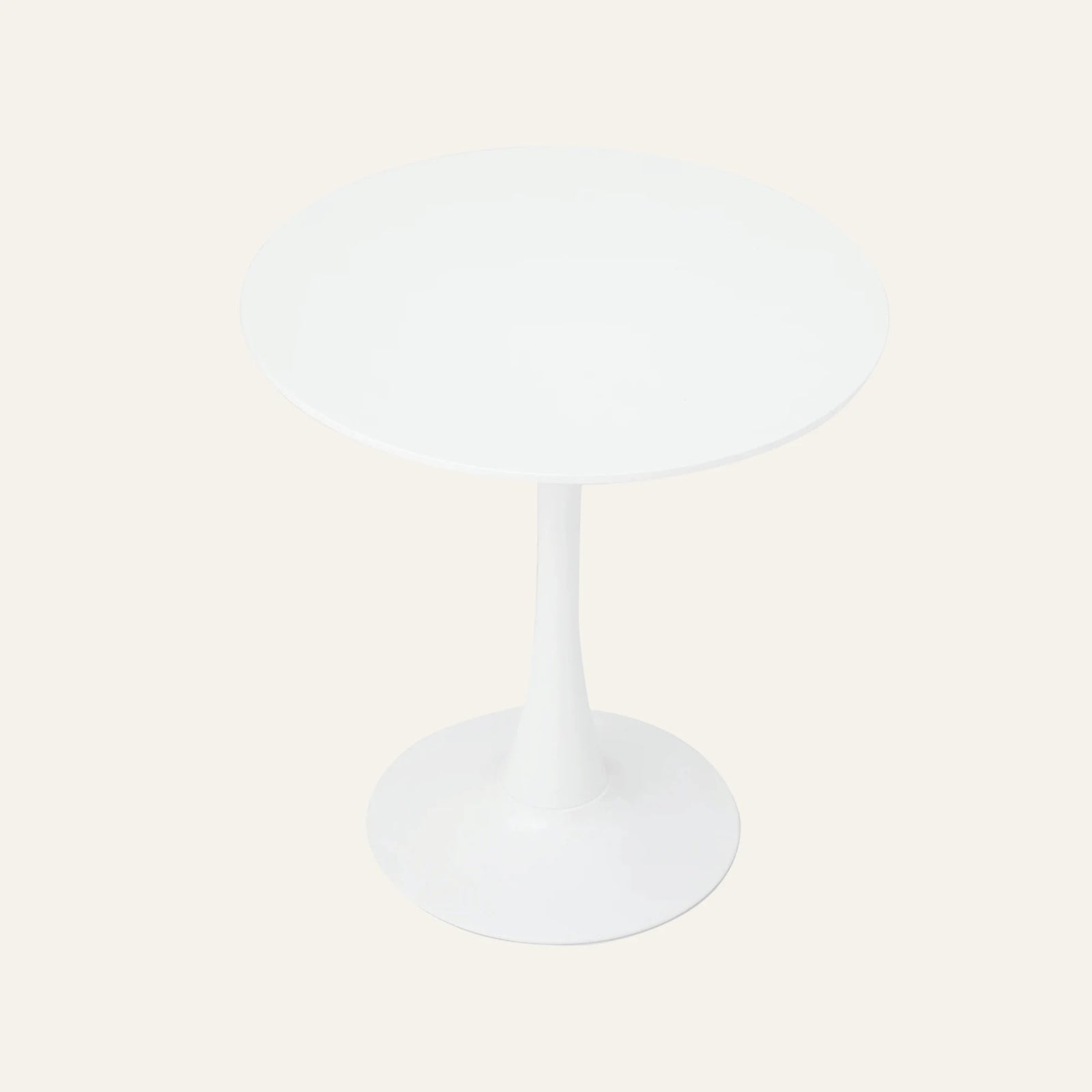 Table Ronde Tulipe vue produit pour la salle à manger