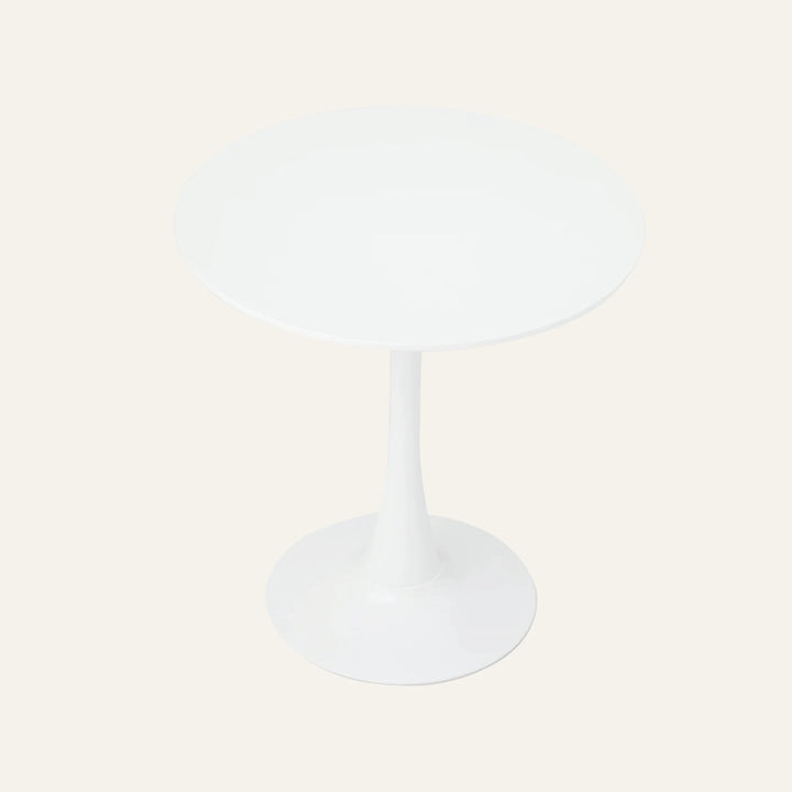 Table Ronde Tulipe vue produit pour la salle à manger