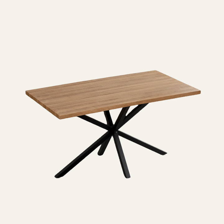 Table Salle à Manger Bois vue produit pour la salle à manger