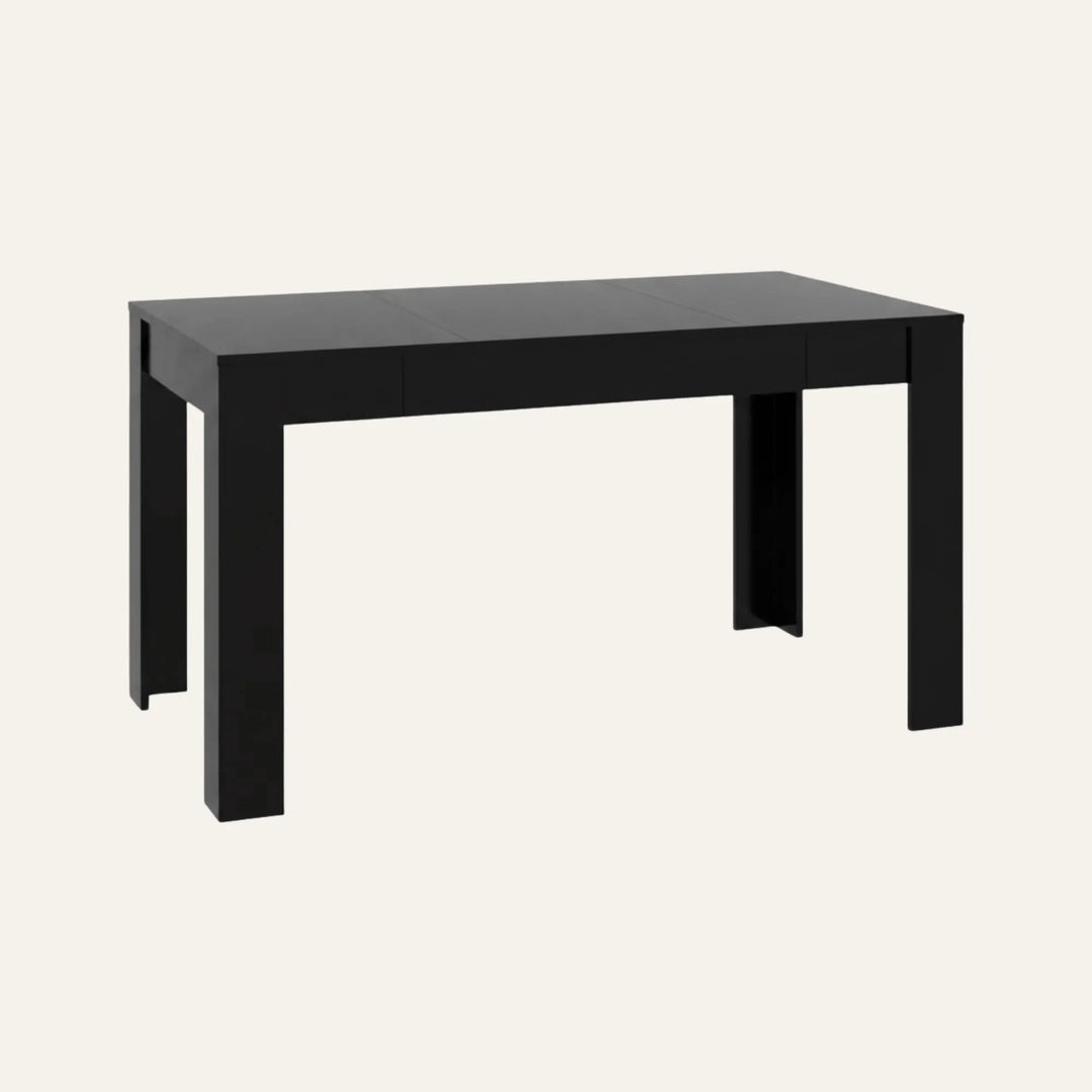 Table Salle à Manger Noire vue produit pour la salle à manger