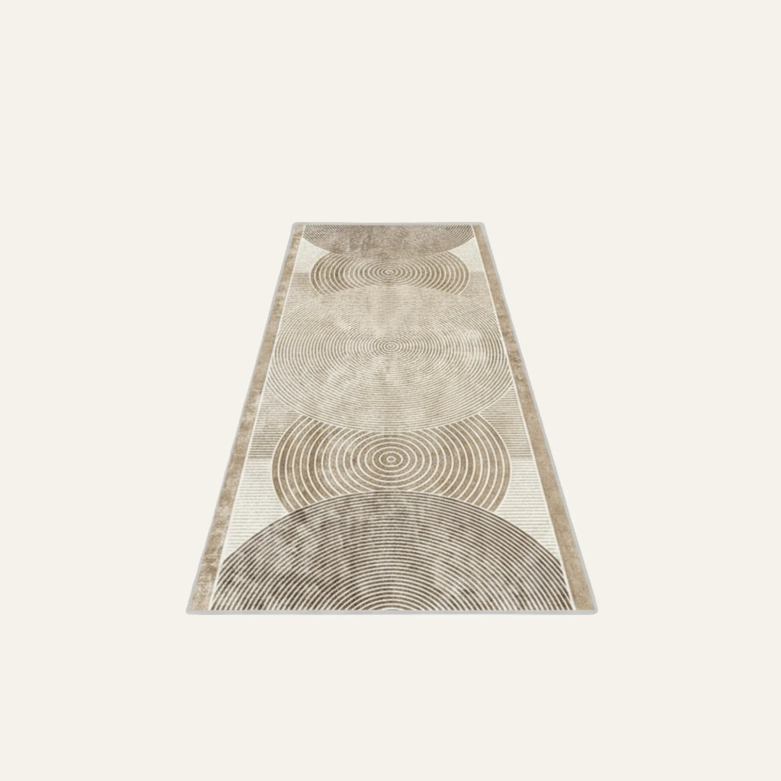 Vue produit de tapis de couloir long pour intérieur