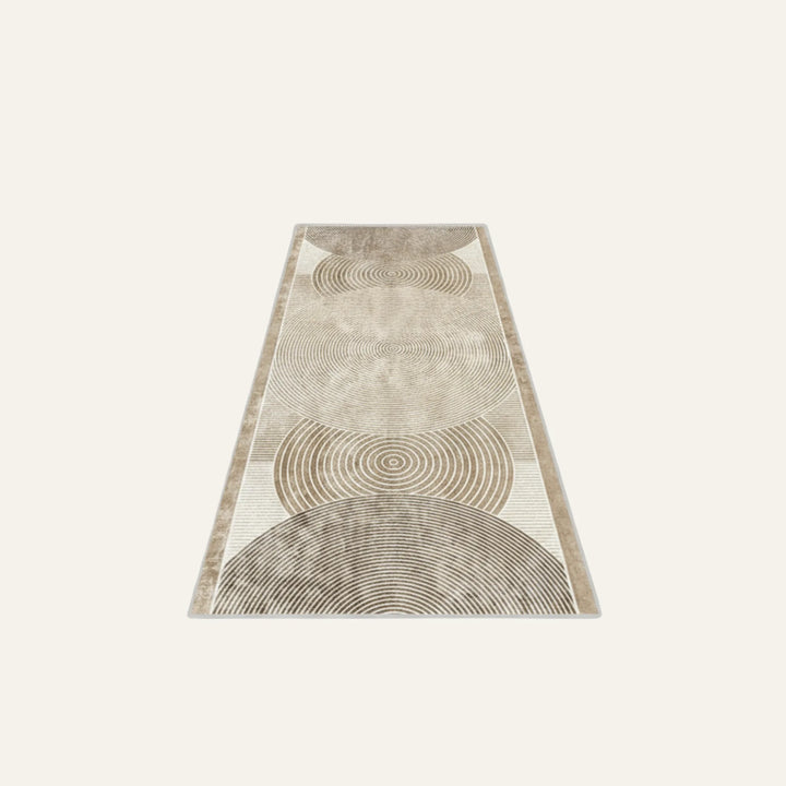 Vue produit de tapis de couloir long pour intérieur