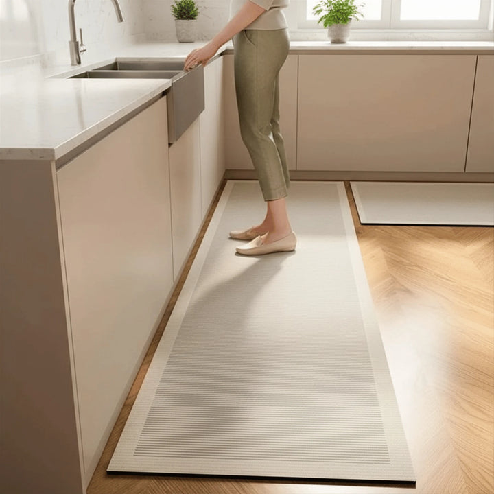 Tapis de Cuisine Antidérapant en situation dans une cuisine