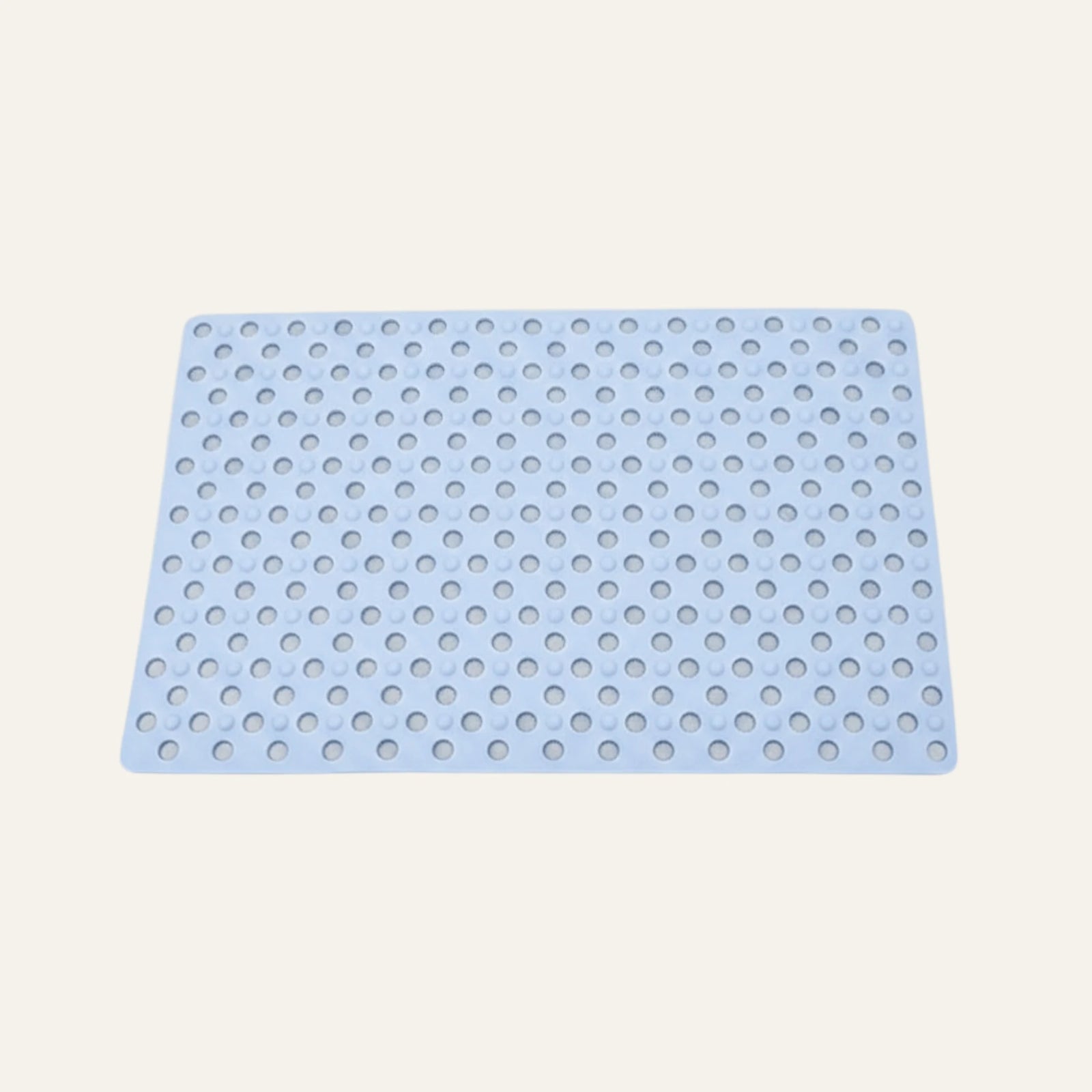 Tapis de Douche Antidérapant bleu