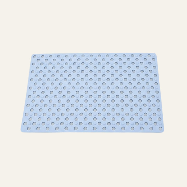 Tapis de Douche Antidérapant bleu