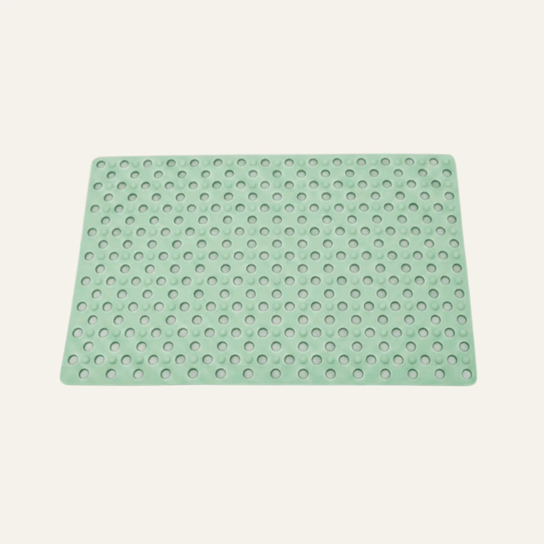 Tapis de Douche Antidérapant vert