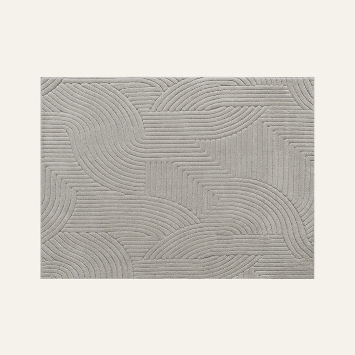 Tapis de Salon Moderne gris