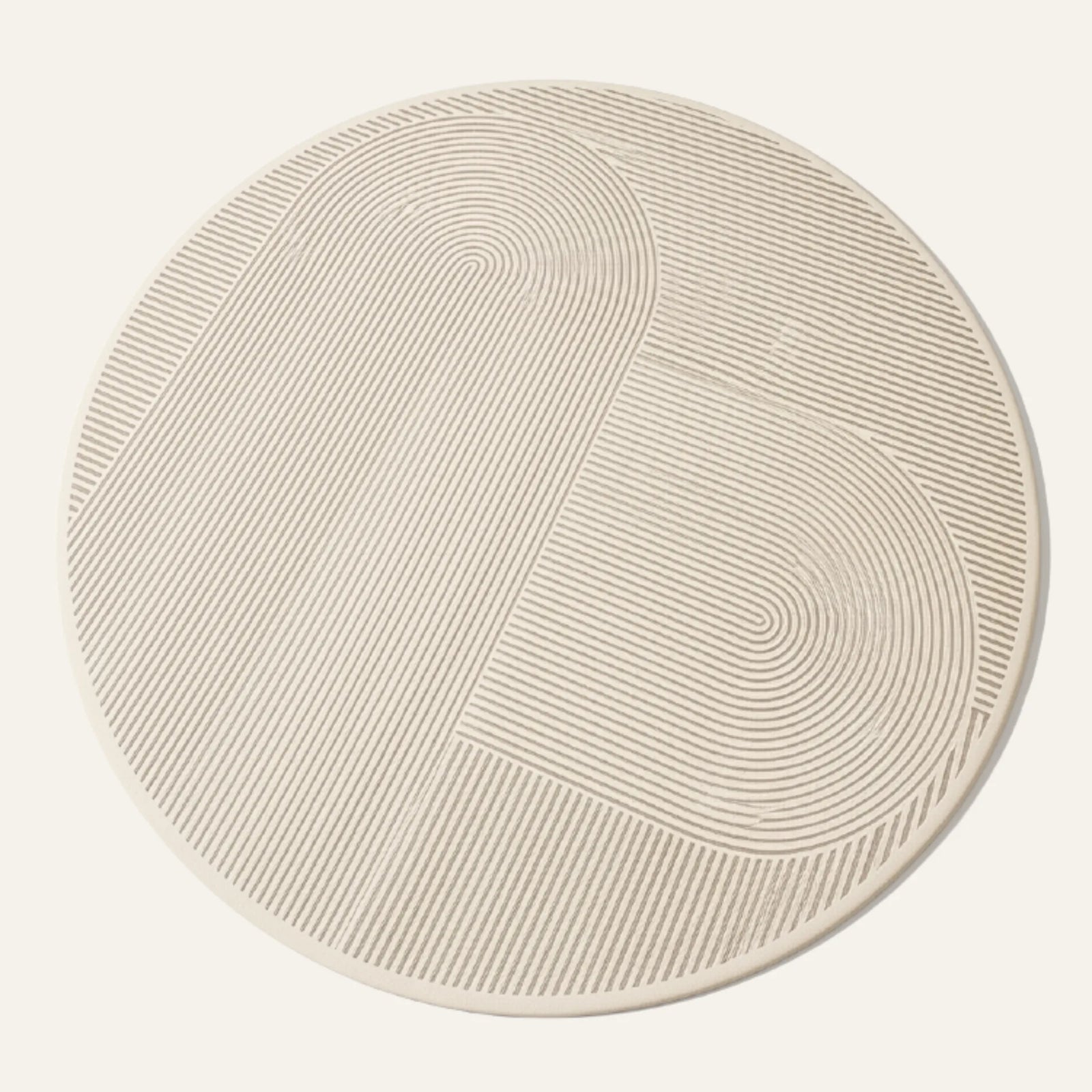 Tapis Rond Moderne modèle 1