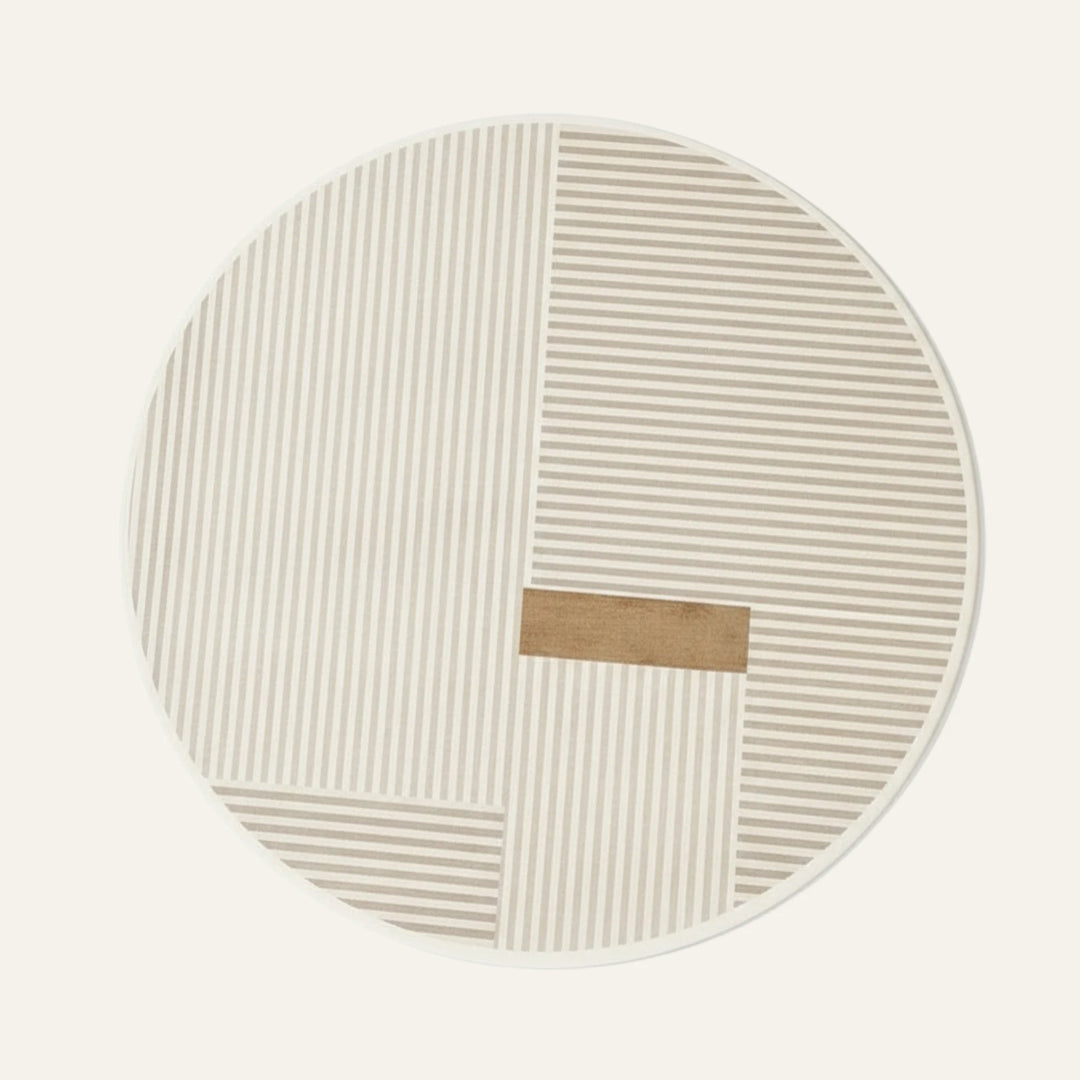 Tapis Rond Moderne modèle 3