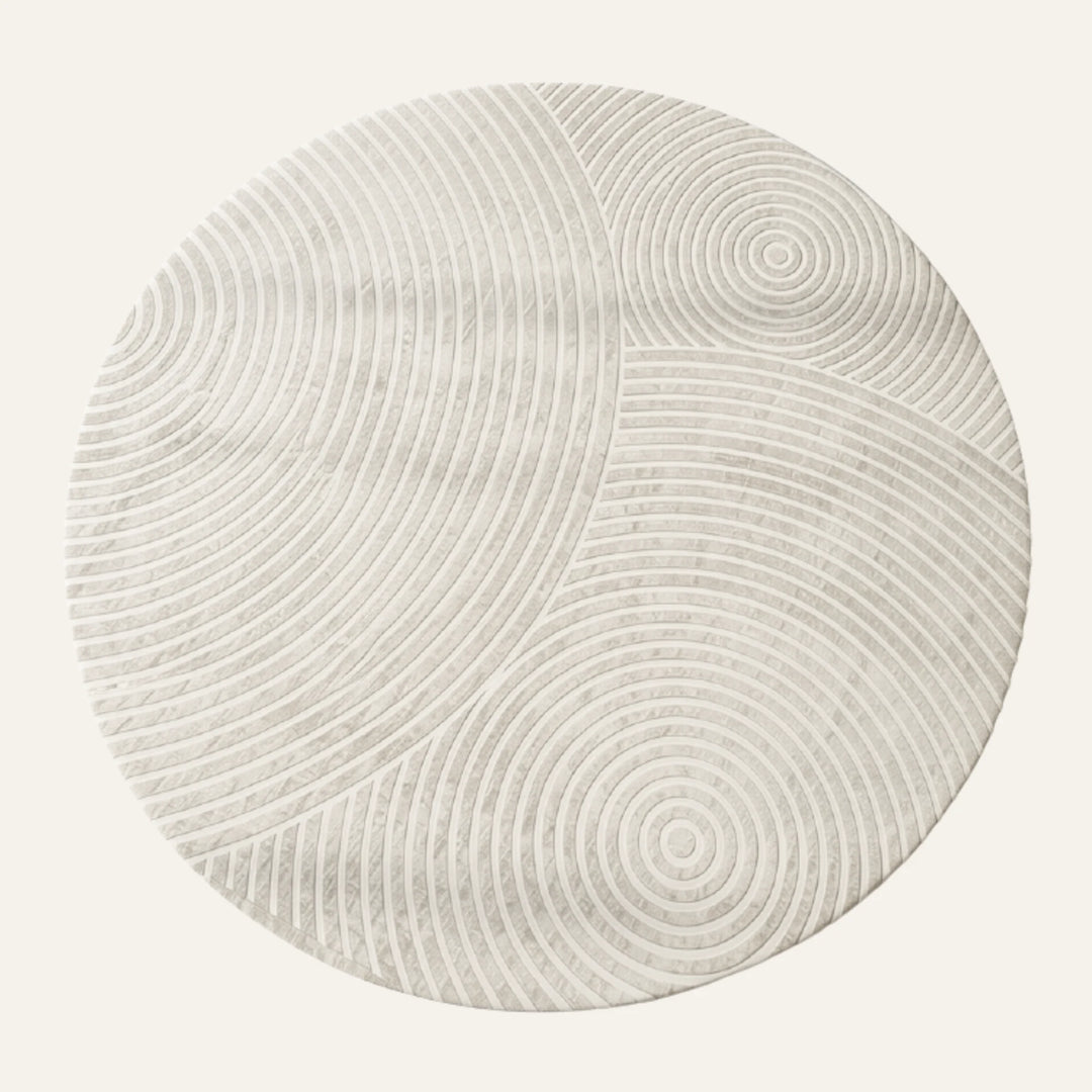 Tapis Rond Moderne modèle 4