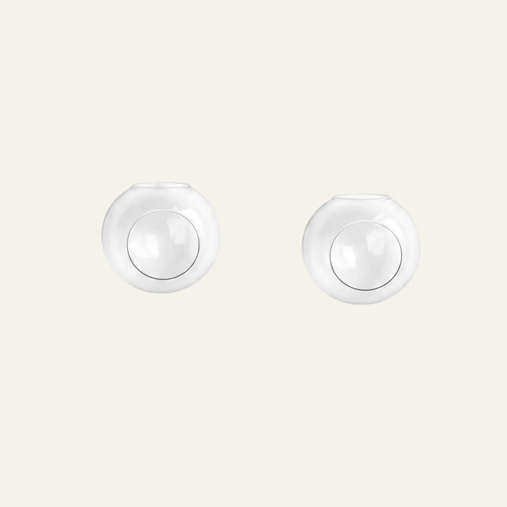 Vase en Verre Suspendu lot de 2 pièces