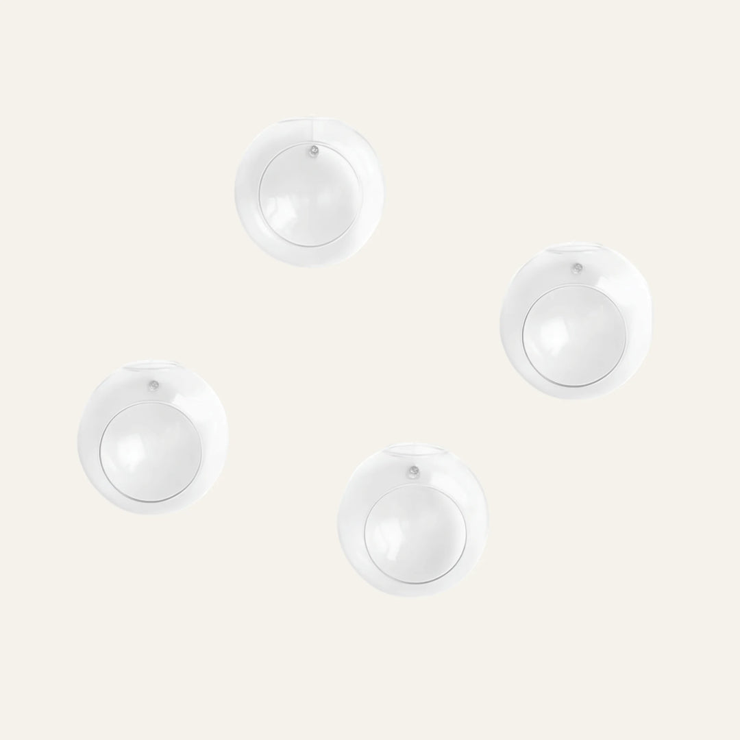 Vase en Verre Suspendu lot de 4 pièces