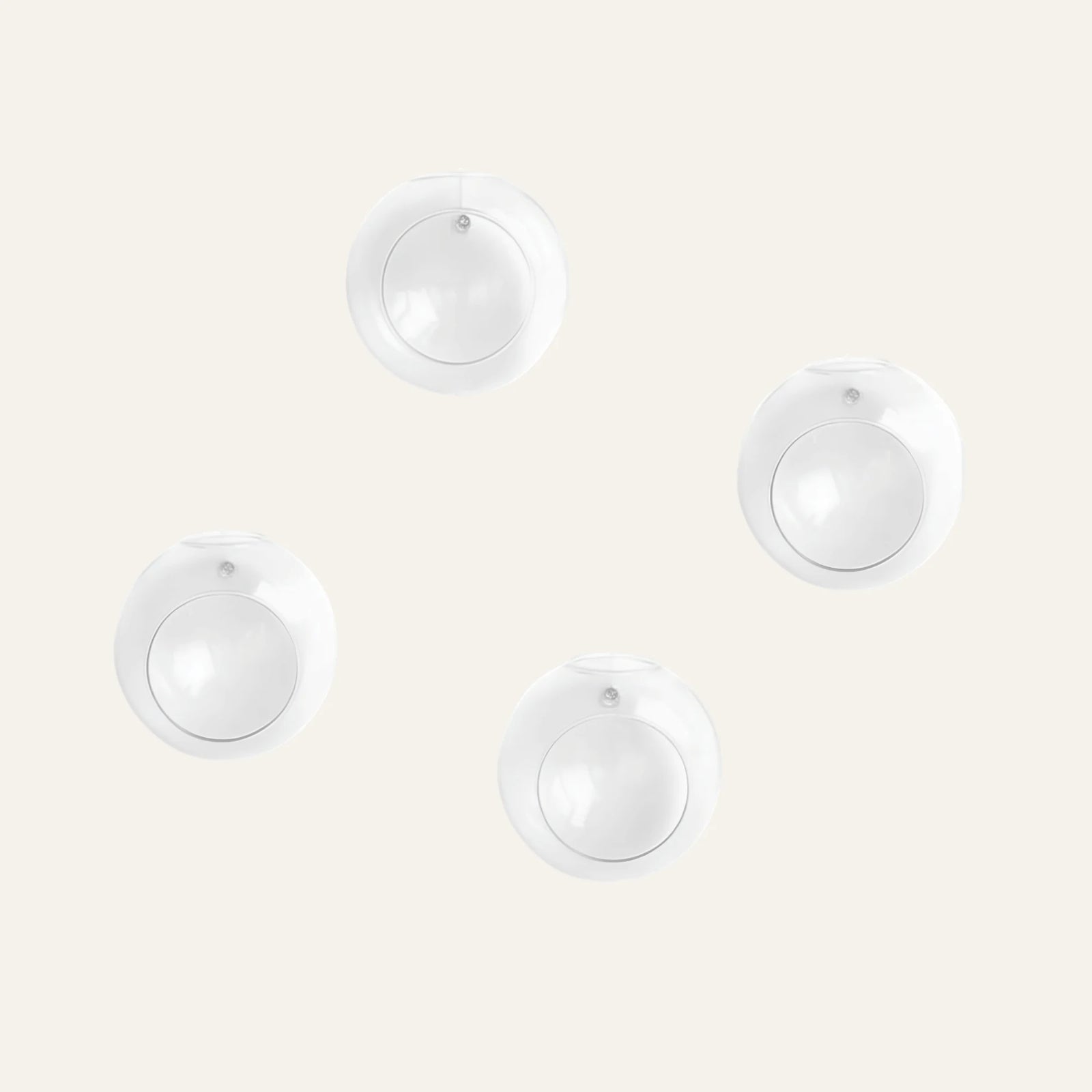 Vase en Verre Suspendu lot de 4 pièces